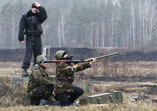 Экспресс-обучение стрельбе из гранатомета