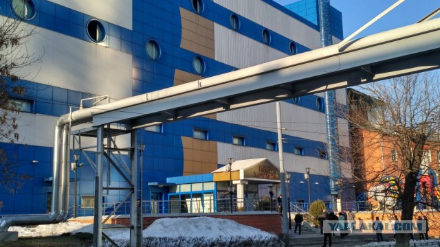 В Москве горит ТЦ «Персей для детей» на Малой Семеновской