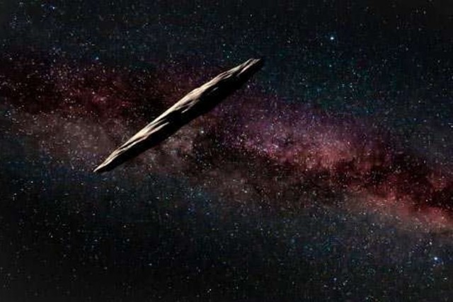 Сигарообразный астероид Оумуамуа внезапно исчез