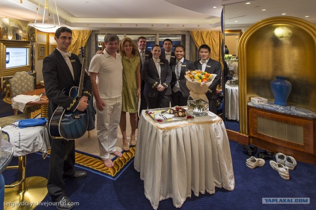 Д.Р. в Бурдж Аль Араб