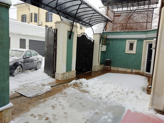Нетипичный Ташкент. Снег и мороз