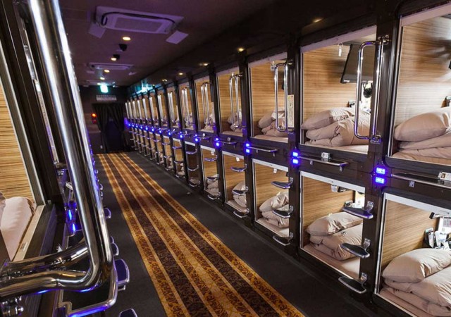 Вагоны с местами-капсулами