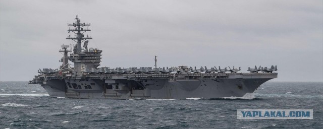 Хуситы атаковали авианосец США «Дуайт Эйзенхауэр»