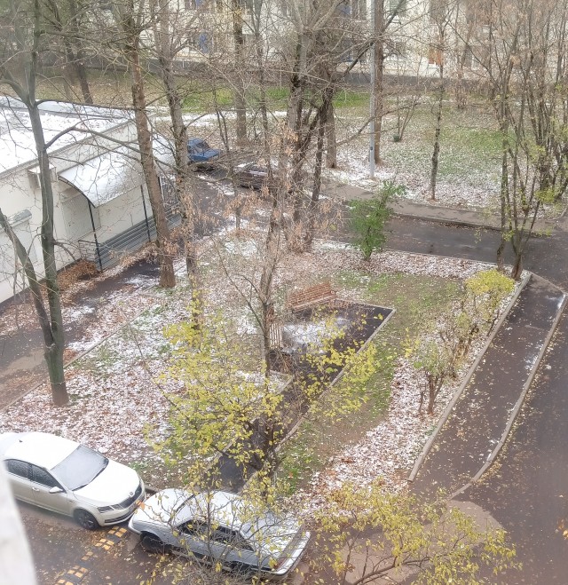 А у нас зима