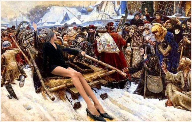 Что у неё с ногами?