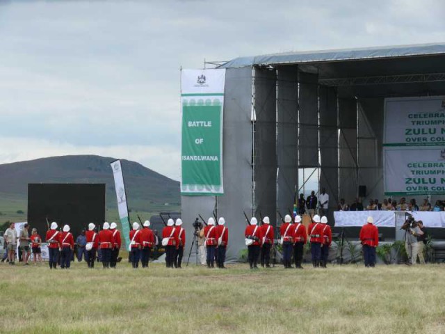 Ричардс Бэй. Битва при горе Sandlwana