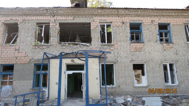 Бои за новосветловку, фоторепортаж