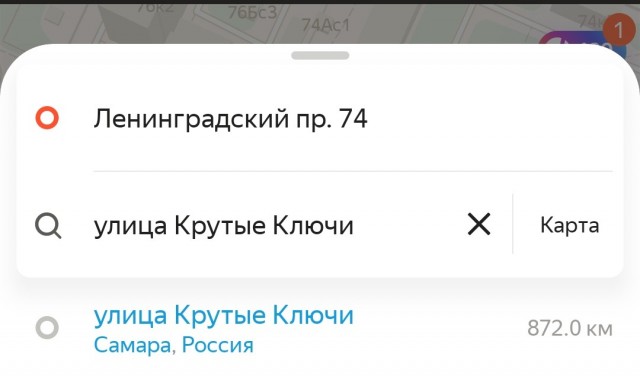 В Самаре в Крутых Ключах обнаженная девушка гуляла по улице