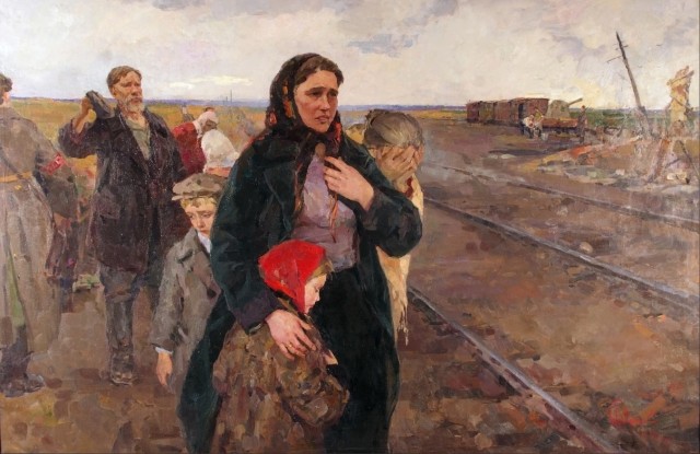 Великая Отечественная война в живописи