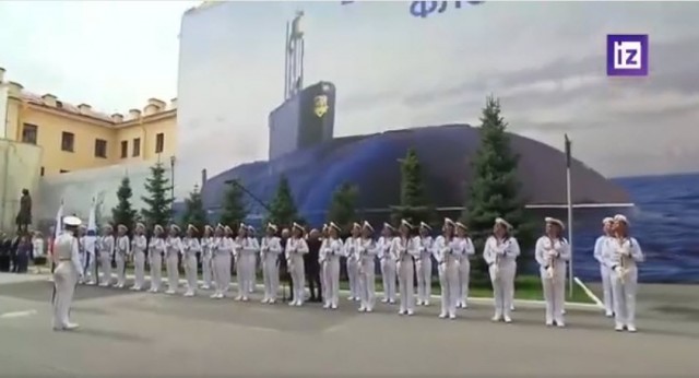 Атомный подводный крейсер «Ульяновск» спустили на воду