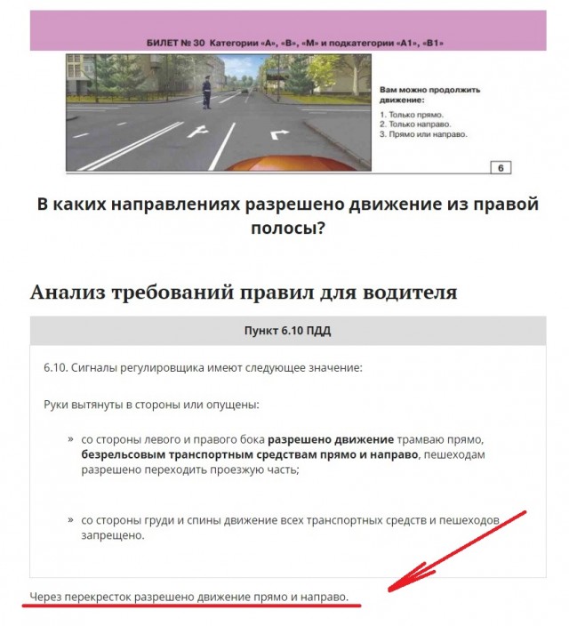 Самый спорный вопрос в билетах по теории ПДД
