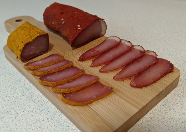 Вяленое мясо.