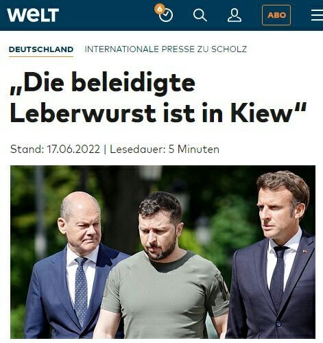 "Обиженная ливерная колбаса в Киеве".