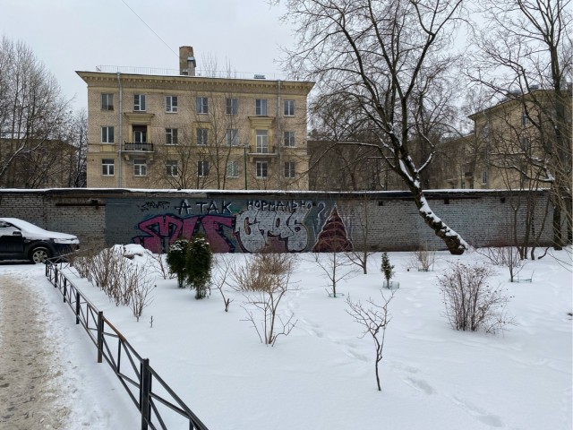 Серая стена куда лучше портрета Пушкина