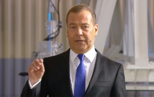 Заявления замглавы Совбеза РФ Дмитрия Медведева на марафоне "Знание"
