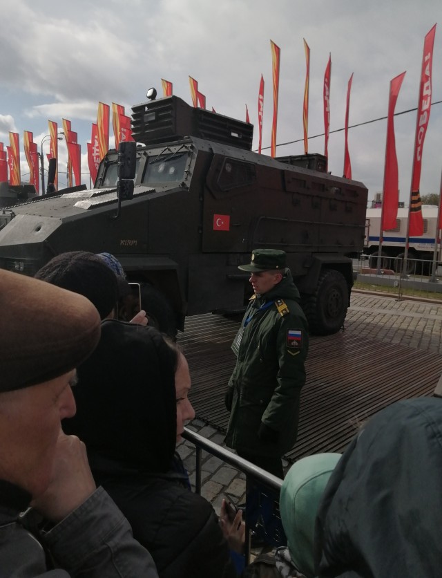 Трофеи российских военных