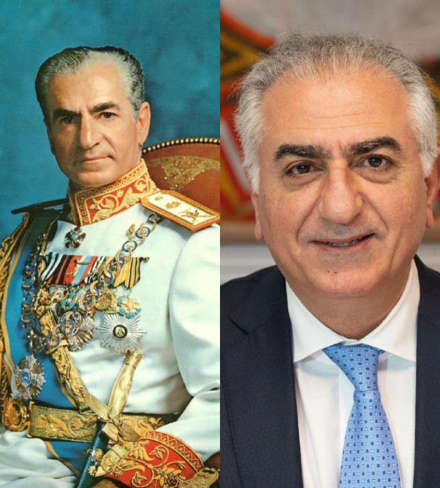 Наследник шахской династии Ирана Реза Пехлеви …