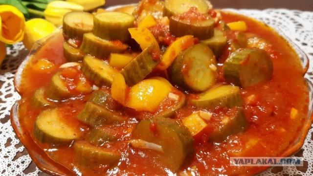 Малосольные с чесноком.