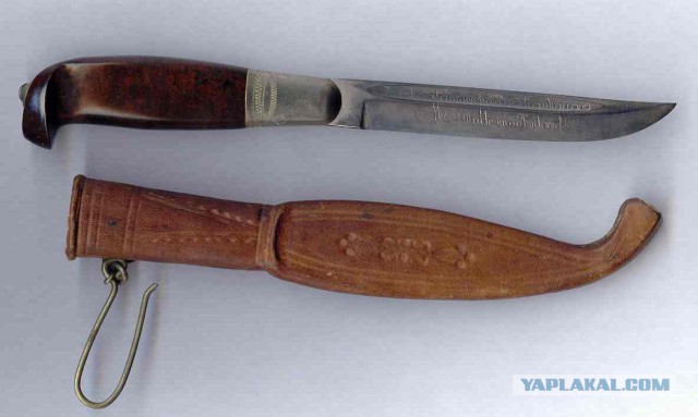 Лапландский нож из говна и палок