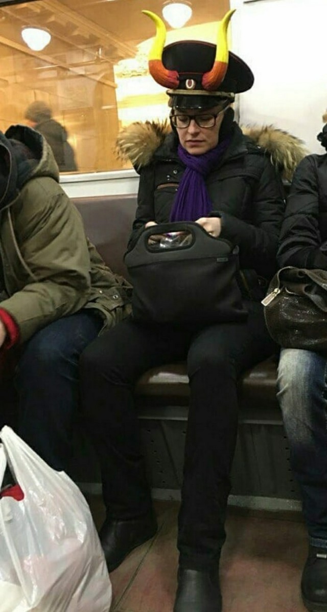Модные и красивые из подземелий метроплитена