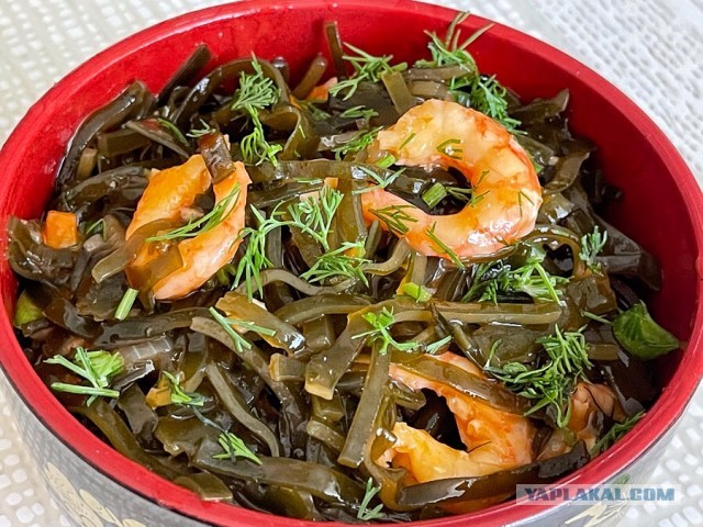 #ДРЯПнем! Или Кулинары поздравляют ЯП с ДР! Солянка из морской капусты с кальмаром