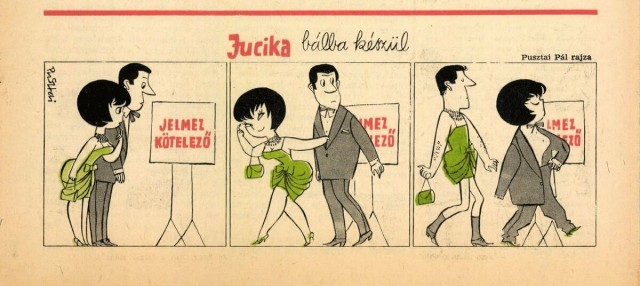 Юцика (Jucika) – ретро-комиксы о неунывающей девушке, к которой ревновала своего мужа жена художника
