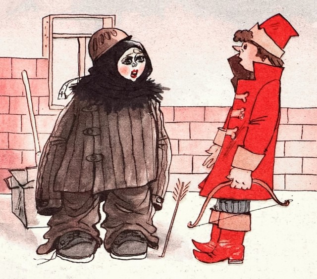 Советские карикатуры из журнала "Крокодил"