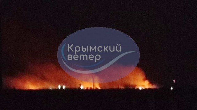 Крым снова обстреляли
