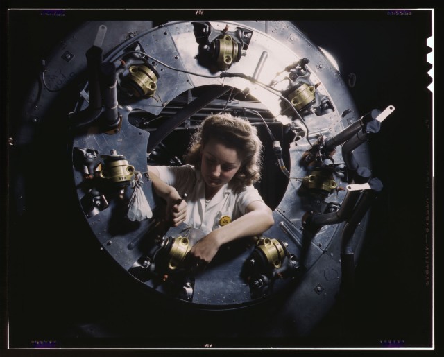 Фотографии США: 20 век, начало 40-х. Авиационная промышленность