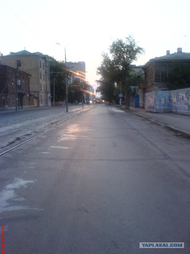 Самара без людей.