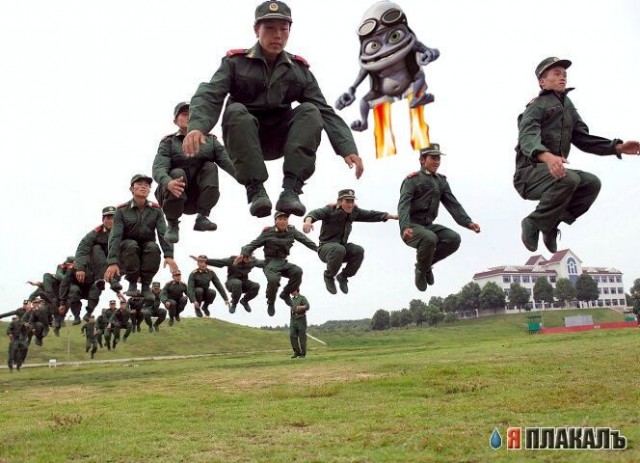Фотожаба: Кастинг на фильм "crazy Frog"