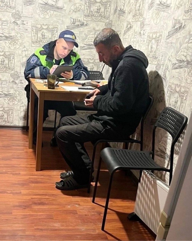 Очередной долболоб в Териберке