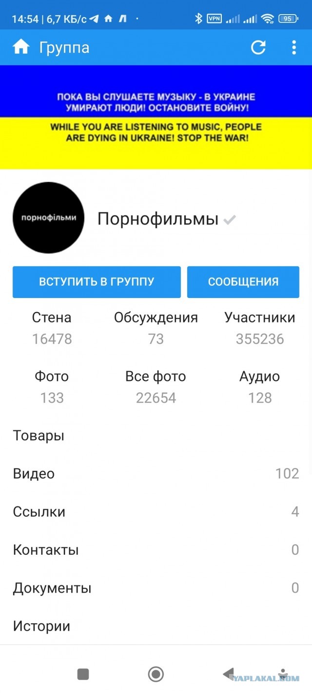 Песню группы «Порнофильмы» запретили в России