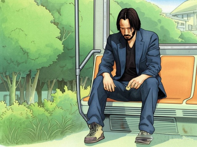 Однажды на ЯПе. Фотожаба ИИ.