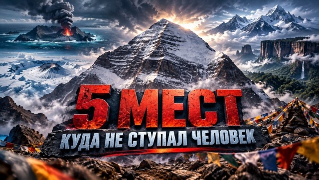 5 мест на Земле, куда человеку запрещено ступать или где ещё никто не побывал