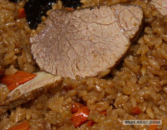 Как я готовлю вкусный плов в казане.