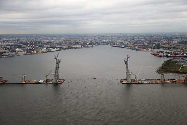 Строительство ЗСД в Петербурге.