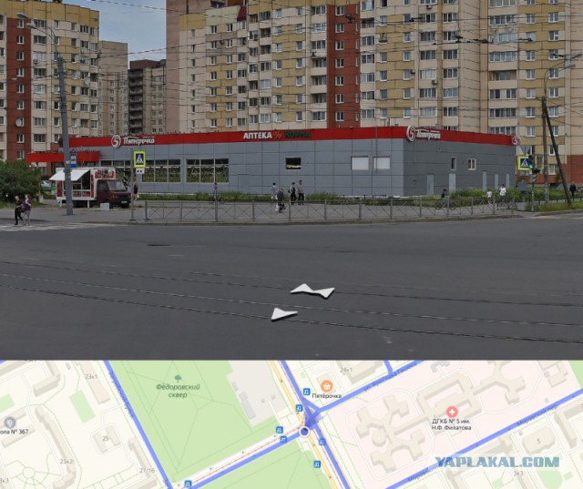 Авария в Петербурге