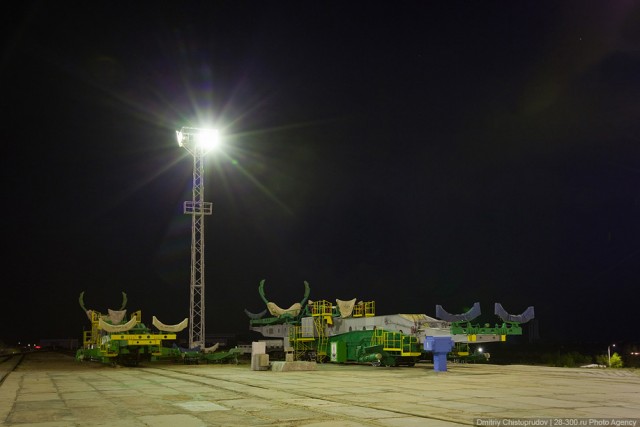 Байконур сейчас: Запуск "Союза"
