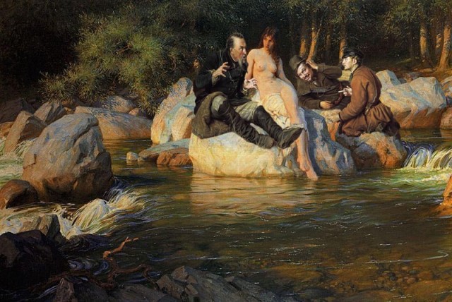 Фотожаба: Три соседа на привале