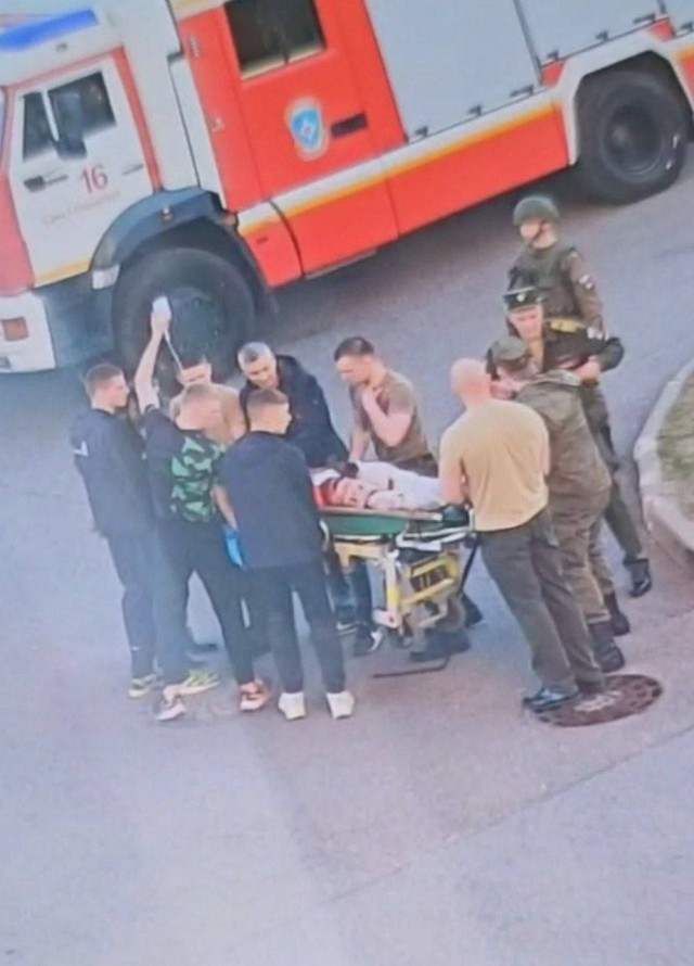 Семь человек пострадали из-за взрыва в академии связи имени Буденного  в Санкт-Петербурге