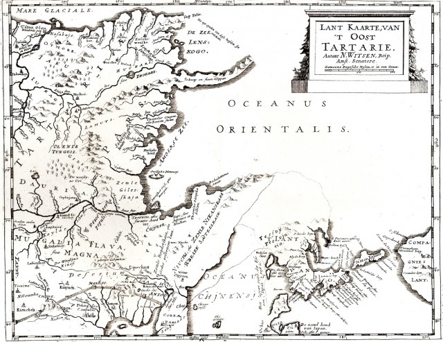 Николаас Витсен «Северная и Восточная Тартария», 1692 г.