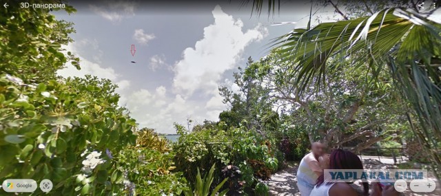 Чего только не найдут в Google Планета Земля.