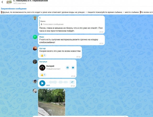 Наводнение в Минеральных Водах
