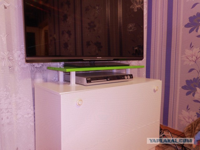 Модернизация тумбочки под TV