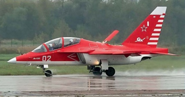 Редкий зверь. Як-32. Пост одного самолёта.