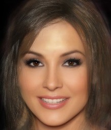 Усредненное лицо порноактрисы