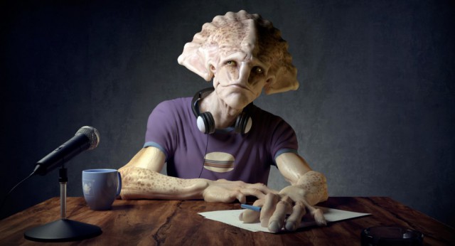 Инопланетяне, разумные и не очень. Концепт арт