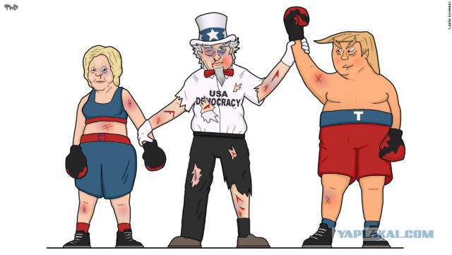 Юмор из соцсетей про выборы в США