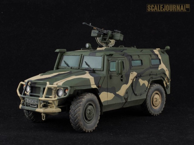 Моё хобби моделизм: АПА-50 на базе Зил-130 в масштабе 1/72